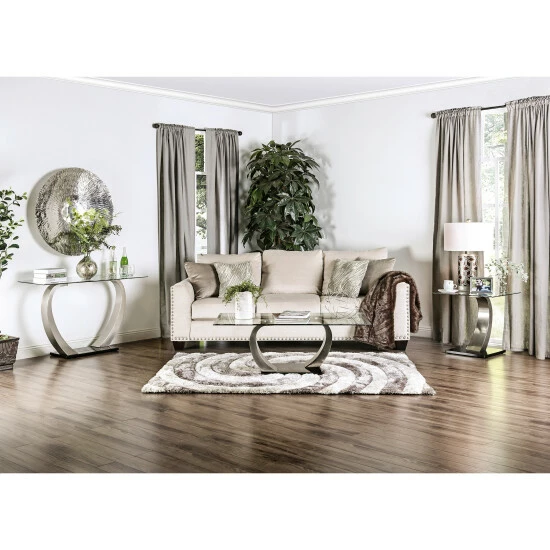 Top 10 π― Furniture Of America Strick & Bolton Cy Contemporary Satin Plated 48-inch Accent Sofa Table β¨ - Image 4