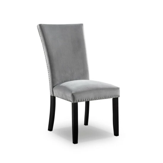 Flash Sale π₯ Furniture Of America Cots Farmhouse Nailhead Side Chairs (Set Of 2) Black/beige β - Image 5