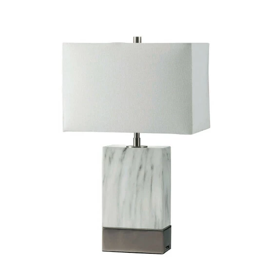Brand new π Furniture Of America Rany Contemporary Metal Downlight Table Lamp Gold π - Image 2