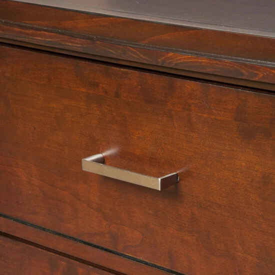 Deals 🎉 Furniture Of America Fove Contemporary Cherry Solid Wood Nightstand ✨ - Image 5