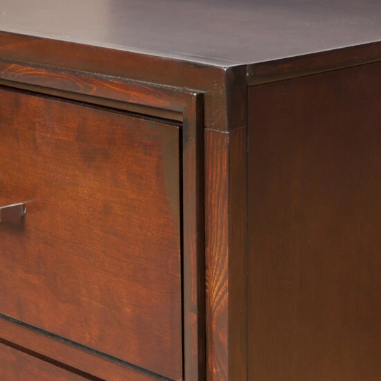 Deals 🎉 Furniture Of America Fove Contemporary Cherry Solid Wood Nightstand ✨ - Image 6