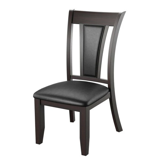 Buy π€© Furniture Of America Dark Cherry Padded Dining Chairs (Set Of 2) Espresso/dark Cherry π - Image 3