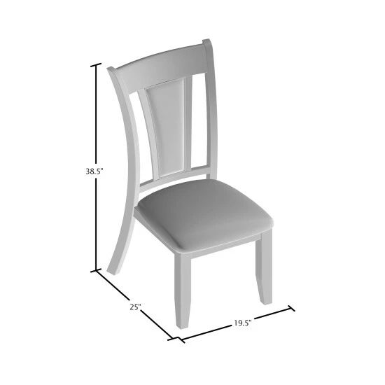 Buy π€© Furniture Of America Dark Cherry Padded Dining Chairs (Set Of 2) Espresso/dark Cherry π - Image 4