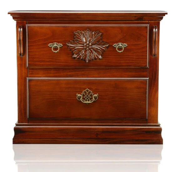 Promo ✨ Furniture Of America Weston Traditional Pine Solid Wood Nightstand 👍 - Image 2