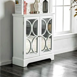 Hot Sale 💯 Furniture Of America Bass Contemporary Grey Metal Hallway Cabinet 🔥