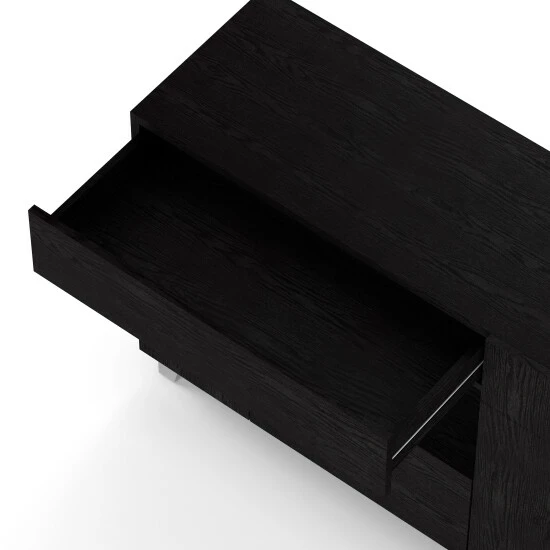 Outlet β¨ Furniture Of America Ilti Contemporary Black 47-inch Buffet Server π - Image 8