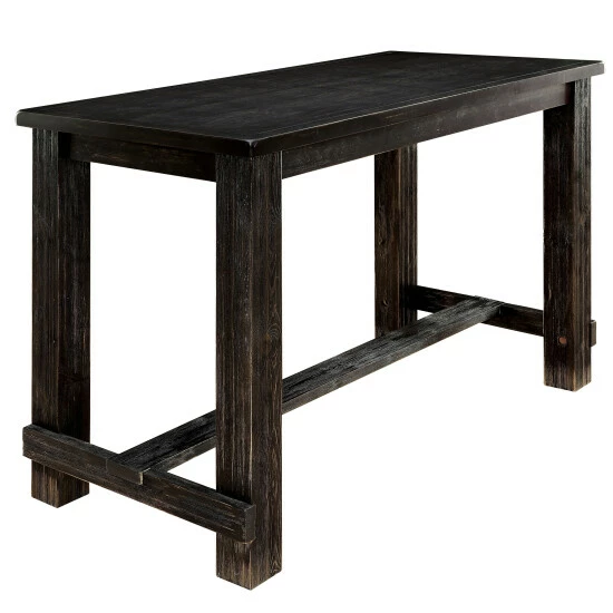 Top 10 🥰 Furniture Of America Vevo Rustic Black 5-piece Bar Table Set 🌟 - Image 4