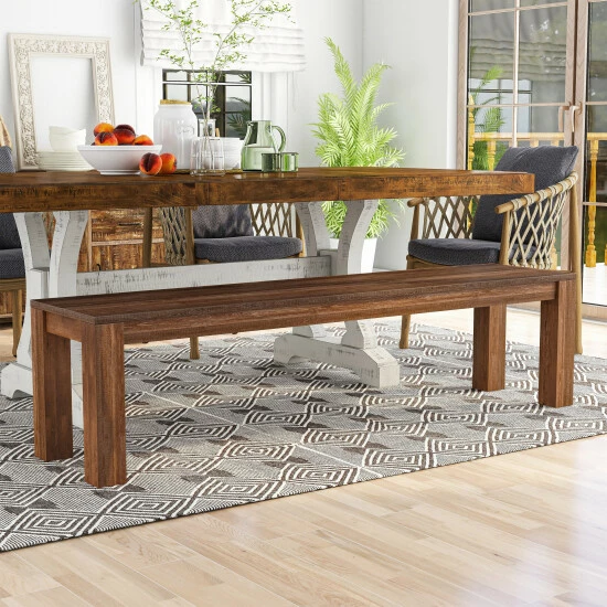 Best deal 👍 Furniture Of America Anaisha Rustic Solid Mango Wood Dining Bench 👍