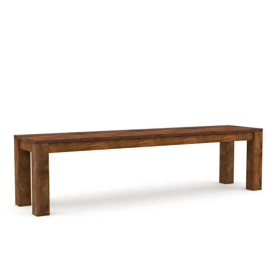 Best deal 👍 Furniture Of America Anaisha Rustic Solid Mango Wood Dining Bench 👍 - Image 6