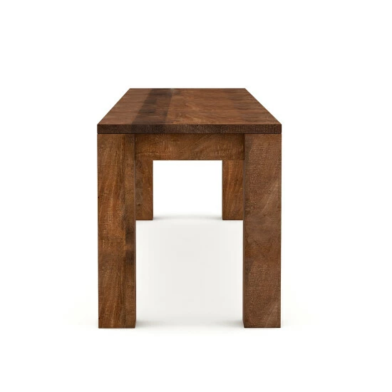 Best deal 👍 Furniture Of America Anaisha Rustic Solid Mango Wood Dining Bench 👍 - Image 8