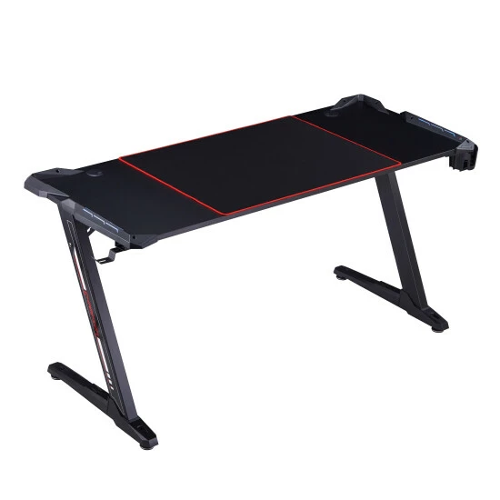 Budget 💯 Furniture Of America Hendrix Modern Black 67-inch Computer Desk ⭐ - Image 7