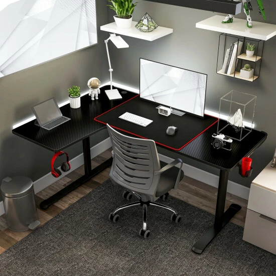 Discount π€© Furniture Of America Devan Black 65-inch Computer Desk π―