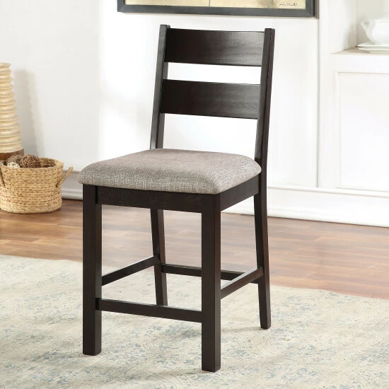 Brand new 🔥 Furniture Of America Willingham Espresso Counter Chair (Set Of 2) ✨