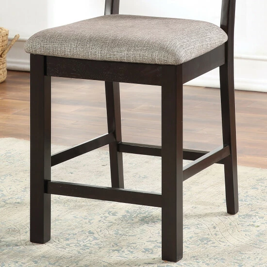 Brand new 🔥 Furniture Of America Willingham Espresso Counter Chair (Set Of 2) ✨ - Image 5