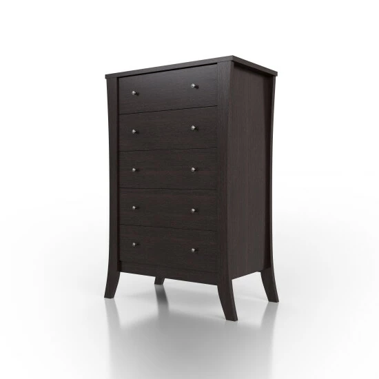 Deals π Furniture Of America Vem Traditional Espresso 5-drawer Chest π₯° - Image 6