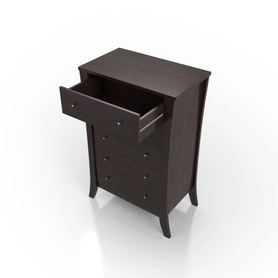 Deals π Furniture Of America Vem Traditional Espresso 5-drawer Chest π₯° - Image 8