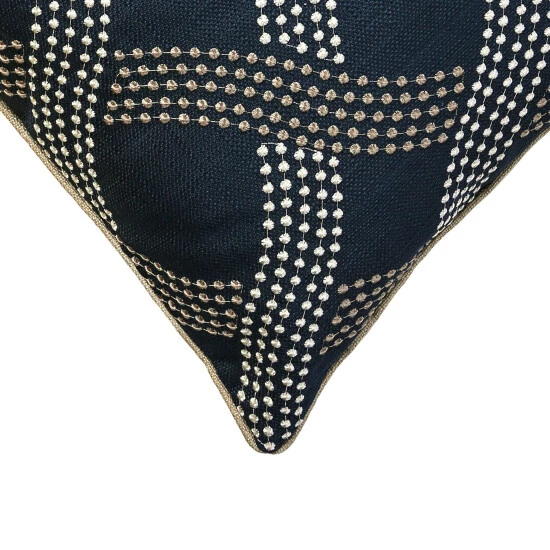 Wholesale π Furniture Of America Tral Contemporary Blue Throw Pillows Set Of 2 π₯ - Image 2