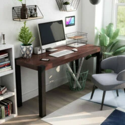 Best deal 🔔 Furniture Of America Persica Vintage Walnut 60-inch Computer Desk 🎉