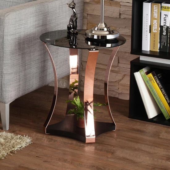 Buy ❤️ Furniture Of America Hola Contemporary Black 18-inch 1-shelf Side Table ❤️