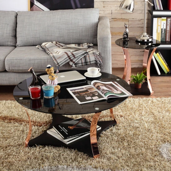 Buy ❤️ Furniture Of America Hola Contemporary Black 18-inch 1-shelf Side Table ❤️ - Image 4