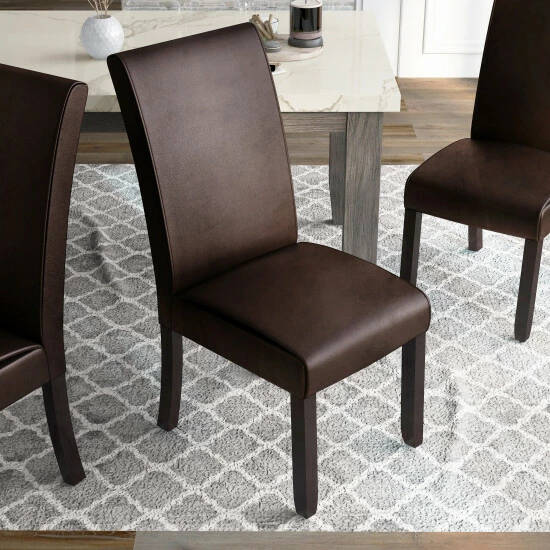 Wholesale π₯ Furniture Of America Mivo Contemporary Walnut Dining Chairs (Set Of 2) - 19"W X 26"D X 38 3/4"H π€© - Image 3
