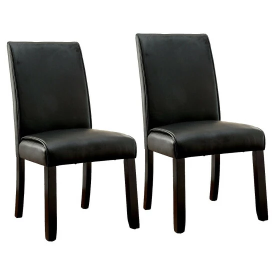Wholesale π₯ Furniture Of America Mivo Contemporary Walnut Dining Chairs (Set Of 2) - 19"W X 26"D X 38 3/4"H π€© - Image 4