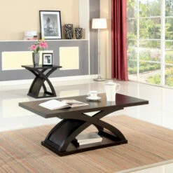Best deal 🔔 Furniture Of America Hali Brown Accent Tables (Set Of 2) ✨