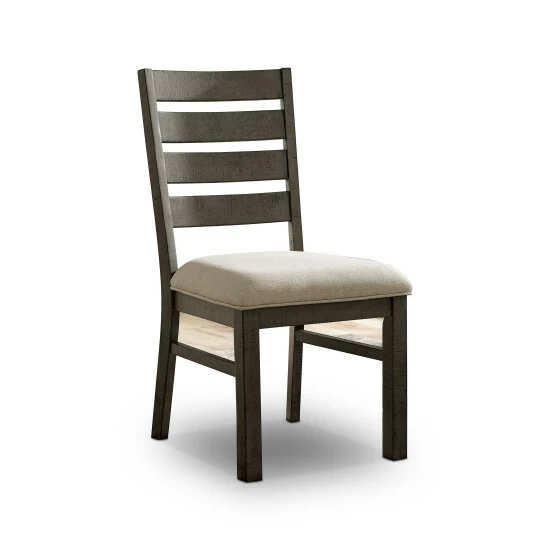 Hot Sale π₯° Furniture Of America Zarn Rustic Beige Side Chairs (Set Of 2) π₯ - Image 3
