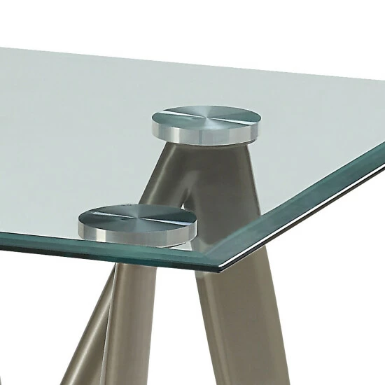 Deals ๐คฉ Furniture Of America Oddsam Contemporary Champagne 24-inch Side Table ๐ - Image 4