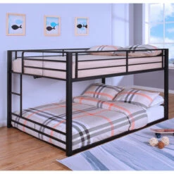 Best deal π Furniture Of America Drella Traditional Metal Bunk Bed With Ladder Sand Black π€©
