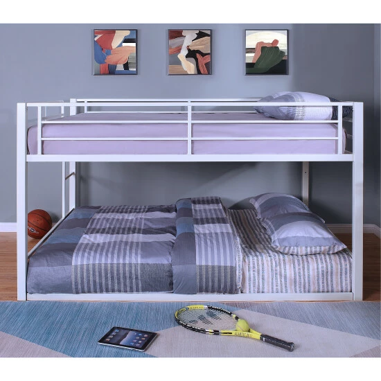 Best deal 🛒 Furniture Of America Drella Traditional Metal Bunk Bed With Ladder Sand Black 🤩 - Image 8