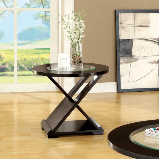 Coupon ๐ Furniture Of America Hit Espresso 38-inch 3-piece Accent Table Set ๐ - Image 3