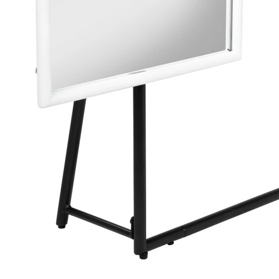 Deals 🤩 Furniture Of America Guetsy Contemporary Black 🧥 Coat Stand With Mirror 👏 - Image 8