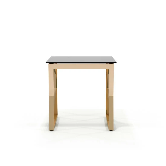 Discount ⌛ Furniture Of America Kiloran Contemporary Glass Top 24-inch Side Table Chrome 👍 - Image 7