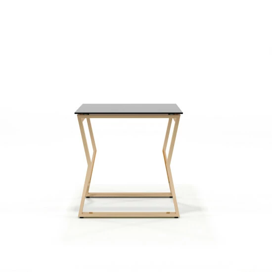 Discount ⌛ Furniture Of America Kiloran Contemporary Glass Top 24-inch Side Table Chrome 👍 - Image 8