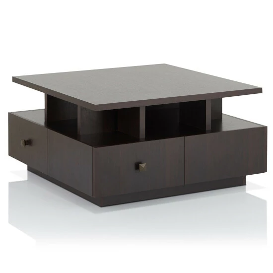 Deals 😉 Furniture Of America Gald Contemporary Espresso 33-inch Coffee Table 🔔 - Image 5