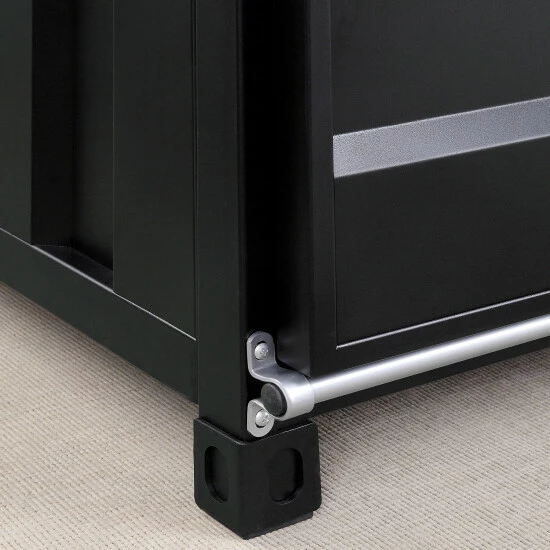 Best Pirce ⭐ Furniture Of America Arn Urban Metal 47-inch Storage Coffee Table Black 😉 - Image 6