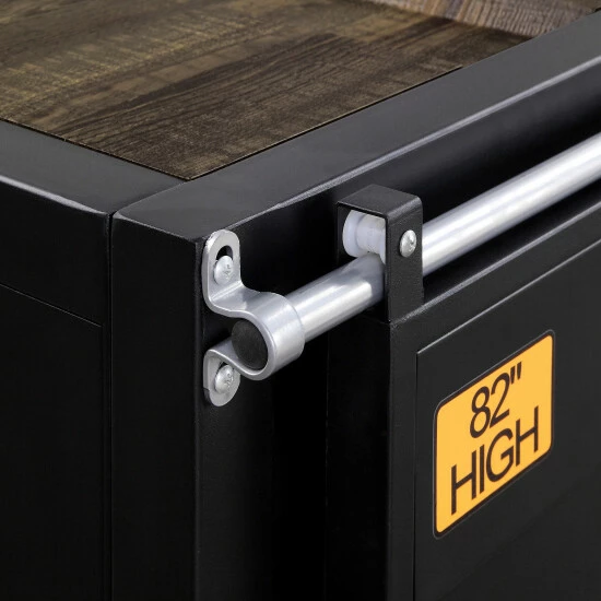 Best Pirce ⭐ Furniture Of America Arn Urban Metal 47-inch Storage Coffee Table Black 😉 - Image 8