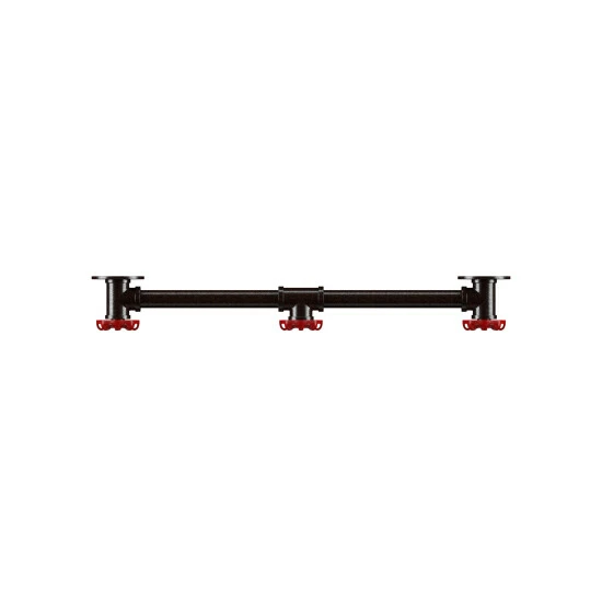 Discount π Furniture Of America Cambria Sand Black Industrial Wall π§₯ Coat Rack π - Image 4