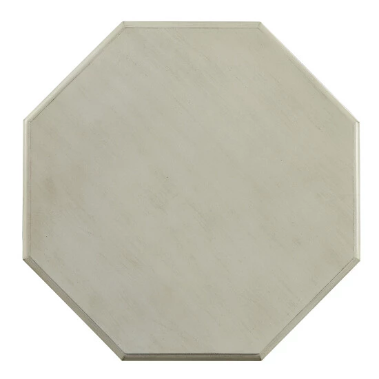 Promo 😀 Furniture Of America Bern Traditional 24-inch Solid Wood Octagon Side Table Antique Teal 😍 - Image 5