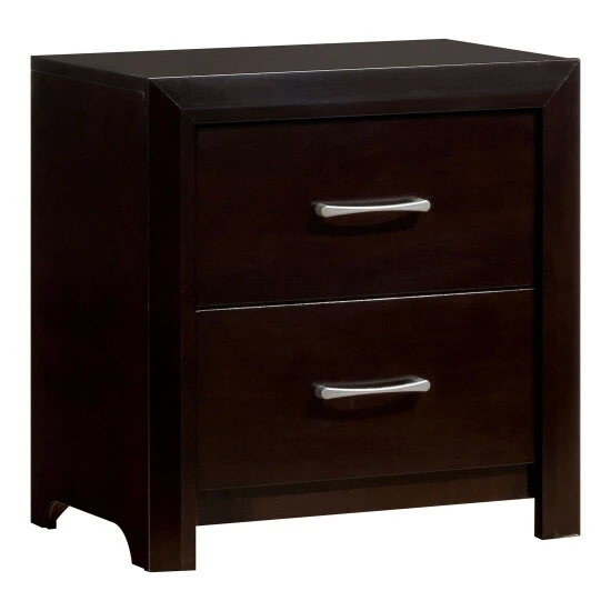 Flash Sale ๐ Furniture Of America Hoss Contemporary Espresso 2-drawer Nightstand โจ - Image 2