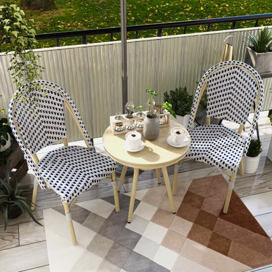 Coupon 🔥 Furniture Of America Ariel Natural Tone 3-piece Side Table Set Black ❤️ - Image 2