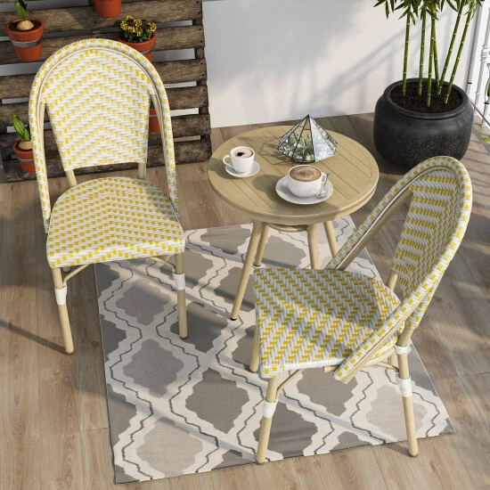 Coupon 🔥 Furniture Of America Ariel Natural Tone 3-piece Side Table Set Black ❤️ - Image 6