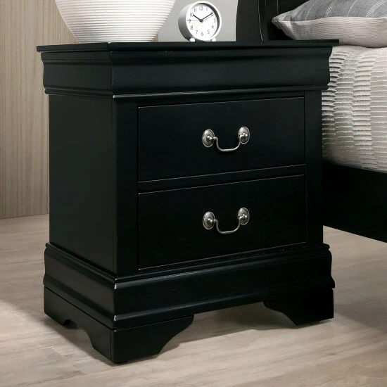 Buy 😉 Furniture Of America Lavina Transitional 2-drawer Nightstand Grey 🎉