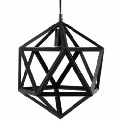 New 🔔 Furniture Of America Lyd Contemporary Black Metal Chandelier 🧨