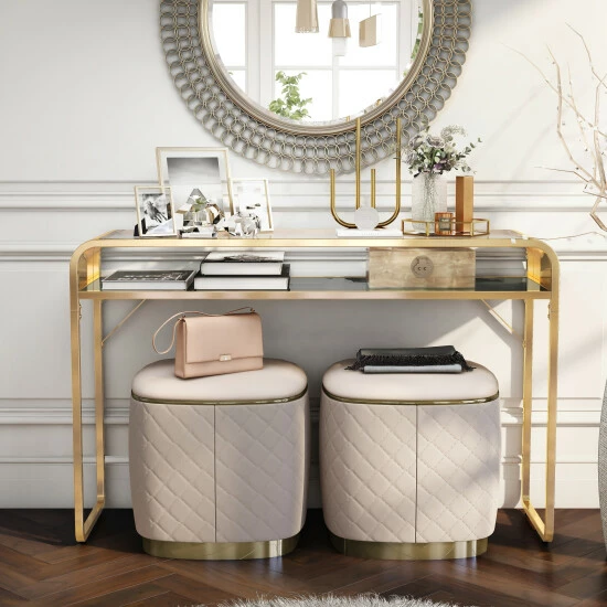 Coupon ⭐ Furniture Of America Watler Contemporary 46-inch 1-shelf Sofa Table Silver 💯 - Image 2