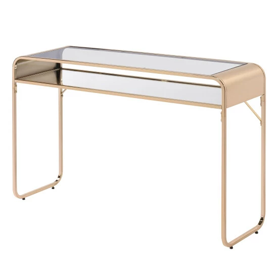 Coupon ⭐ Furniture Of America Watler Contemporary 46-inch 1-shelf Sofa Table Silver 💯 - Image 4