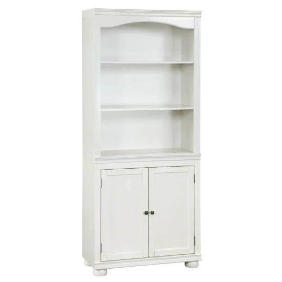 Top 10 👏 Omni Transitional 3-Shelf Bookcase With Cabinet By Furniture Of America Espresso 👍 - Image 4