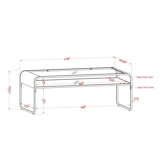 Coupon 🔥 Furniture Of America Watler Contemporary 48-inch 1-shelf Coffee Table Silver 👏 - Image 3