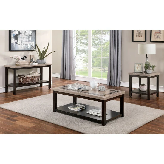 Best reviews of 🧨 Furniture Of America Elga Transitional Walnut 22-inch Side Table ❤️ - Image 3